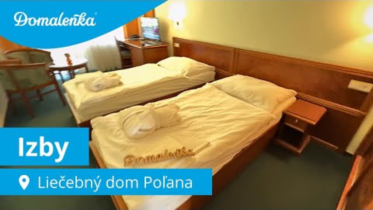 Liečebný dom Poľana 4* v Kúpeľoch Brusno: Izby Autor: Domalenka predtým Sorger Zdroj: https://www.youtube.com/@domalenka