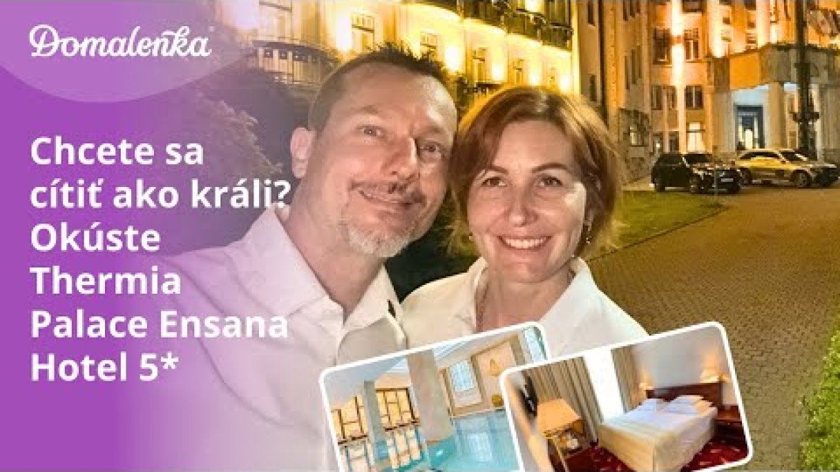 Kúpele Piešťany: Thermia Palace Ensana Hotel 5* (kompletná prehliadka) Autor: Domalenka predtým Sorger Zdroj: https://www.youtube.com/@domalenka