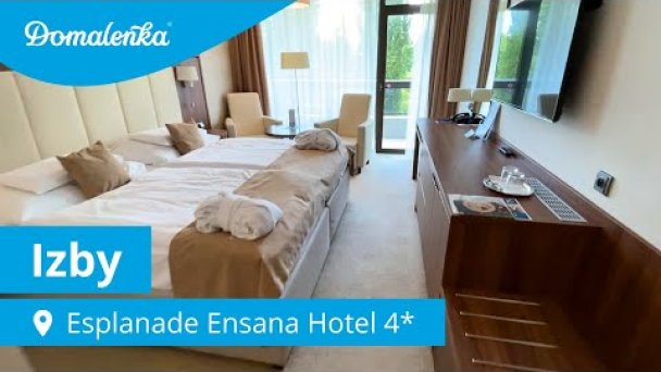 Kúpele Piešťany: Izby v Hoteli Ensana Esplanade, krídlo Esplanade 4* Autor: Domalenka predtým Sorger Zdroj: https://www.youtube.com/@domalenka