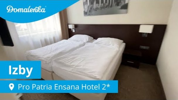 Kúpele Piešťany: Izby v Pro Patria Ensana Hoteli 2* Autor: Domalenka predtým Sorger Zdroj: https://www.youtube.com/@domalenka