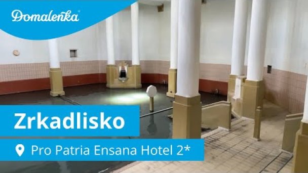 Kúpele Piešťany: Zrkadlisko a bahnisko v Pro Patria Ensana Hoteli 2* Autor: Domalenka predtým Sorger Zdroj: https://www.youtube.com/@domalenka