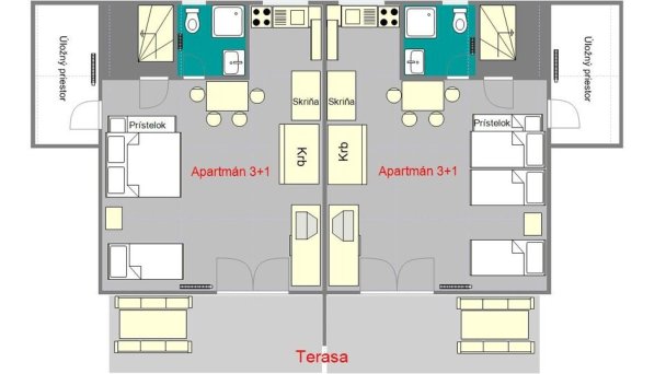 Apartmán a Chata Giewont Oravice 34