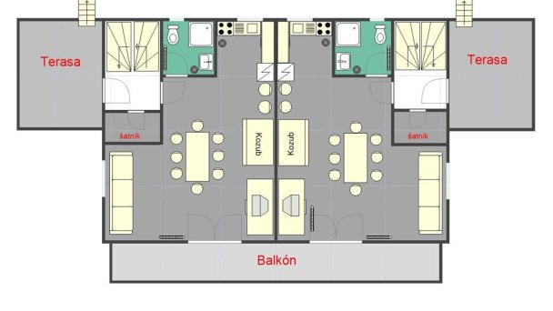 Apartmán a Chata Giewont Oravice 39