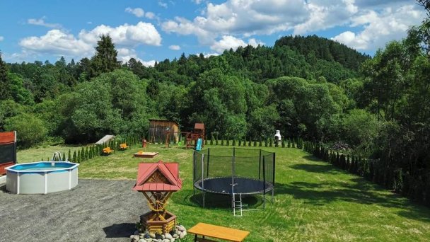 Zamoček rekreačný domček Matiašovce 60 Zamoček rekreačný domček Matiašovce 60