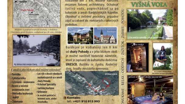 Chata pri jazierku Vyšná Voľa 19