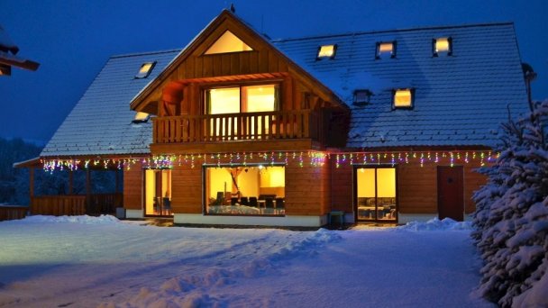 Chata HolidayRaj s wellnessom pri Bešeňovej Malatíny 79