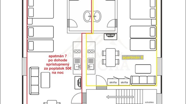 Apartmánová Chata Tichá Oščadnica 47 Apartmánová Chata Tichá Oščadnica 47