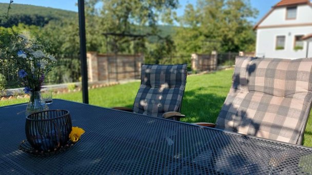 Modré domčeky Podbranč 64