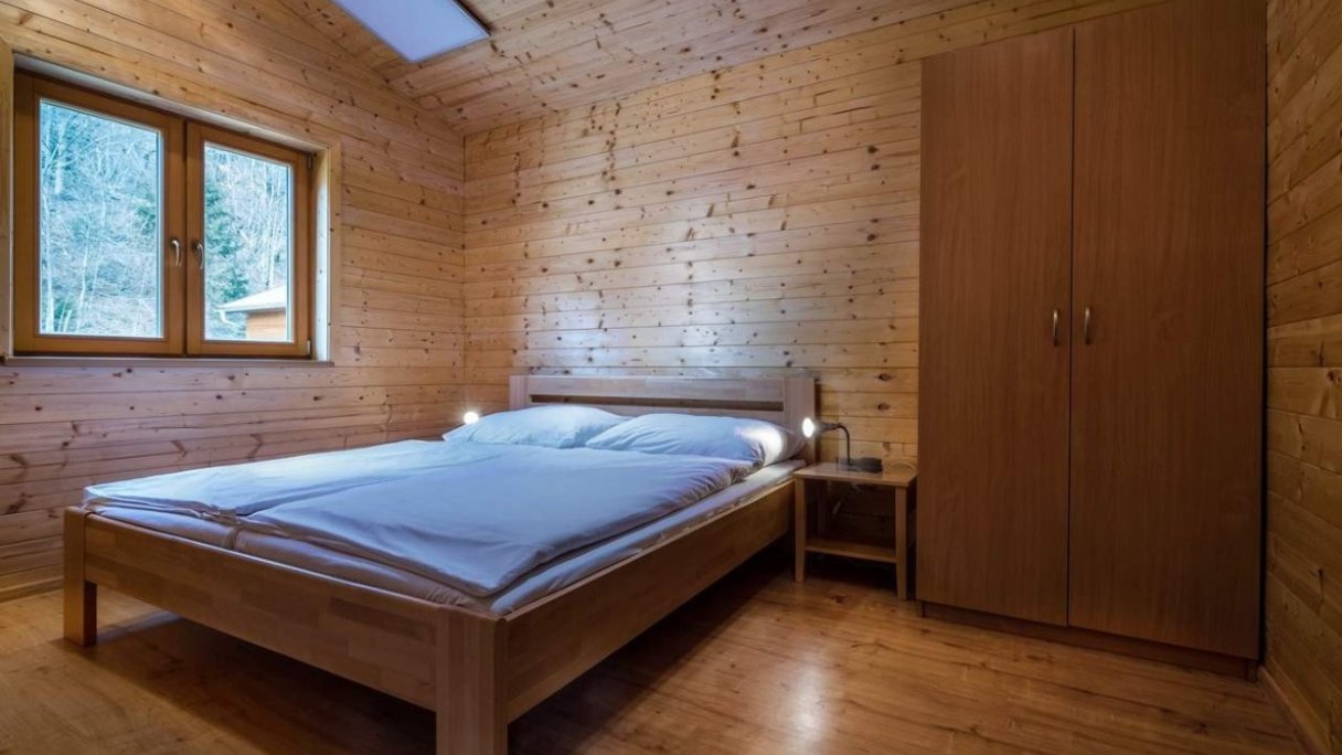 Bungalov spálňa