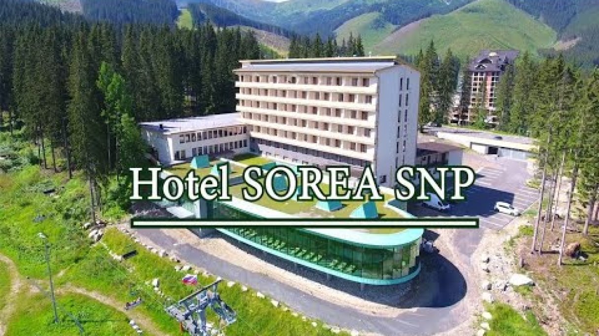 Hotel SOREA SNP - JASNÁ Autor: Miroslav Jurčo - JUMI fly Zdroj: https://www.youtube.com/@JUMIfly