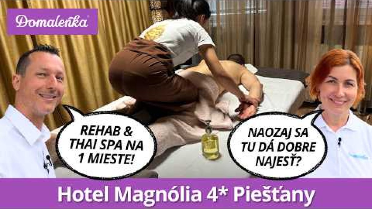 Dovolenka v prírode, a zároveň v meste? Tie výhľady nás dostali! Hotel Magnólia 4* Piešťany Autor: Domalenka predtým Sorger Zdroj: https://www.youtube.com/@domalenka Dovolenka v prírode, a zároveň v meste? Tie výhľady nás dostali! Hotel Magnólia 4* Piešťany Autor: Domalenka predtým Sorger Zdroj: https://www.youtube.com/@domalenka