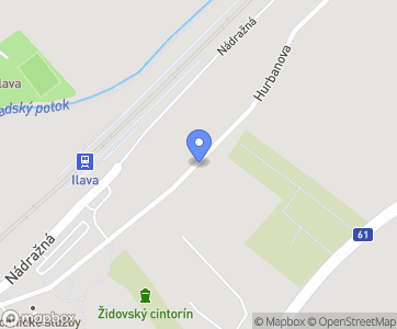 Ubytovňa Ilava - Mapa