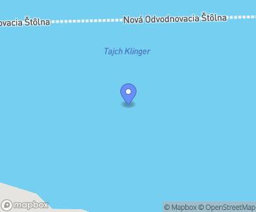Tajch Klinger - Mapa