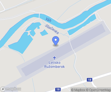 Aeroklub - Letisko Ružomberok - Mapa