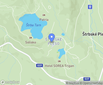 Hotel Crocus **** Štrbské Pleso - Mapa