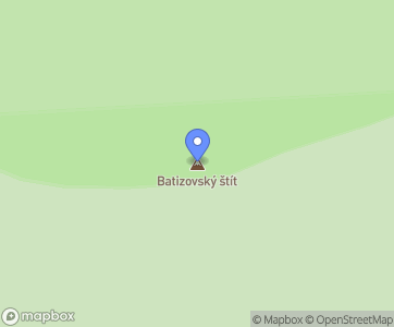 Batizovský štít Vysoké Tatry - Mapa