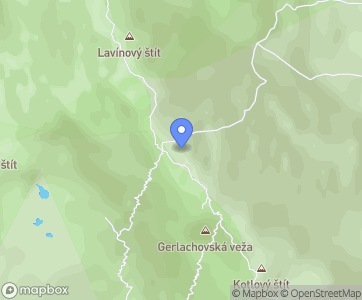Veľká Litvorová Veža - Mapa