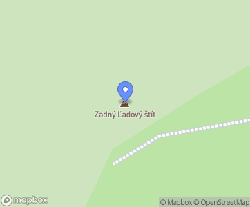 Zadný Ľadový štít - Mapa
