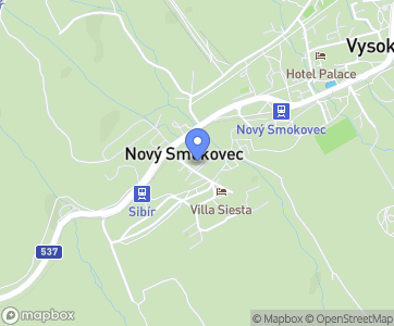 Apartmánový dom TatraTravel Nový Smokovec - Mapa