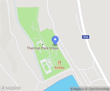 Thermal park Vrbov - Mapa