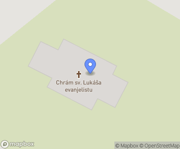Chrám sv. Lukáša Evanjelistu Brežany - Mapa
