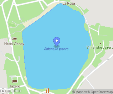 Vinianske jazero - Mapa