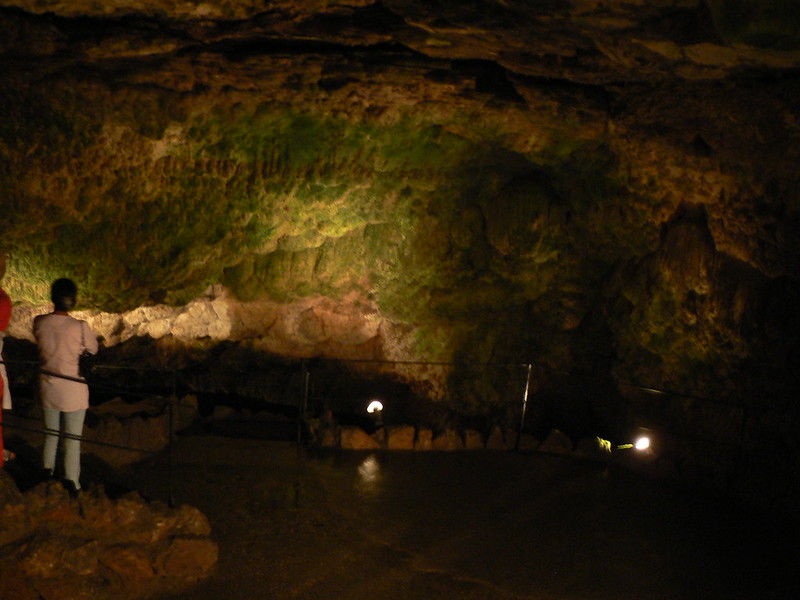 V bojnickej hradnej jaskyni.