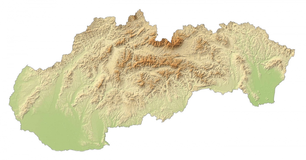 Kvíz slepá mapa - nížiny, kotliny, pohoria Slovenska | Domalenka